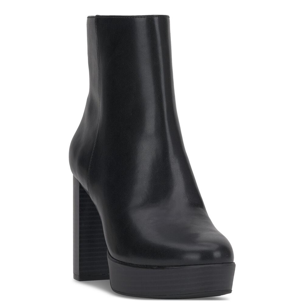 Alfani Women's Galsuenda Platform Booties Black Size 9.5